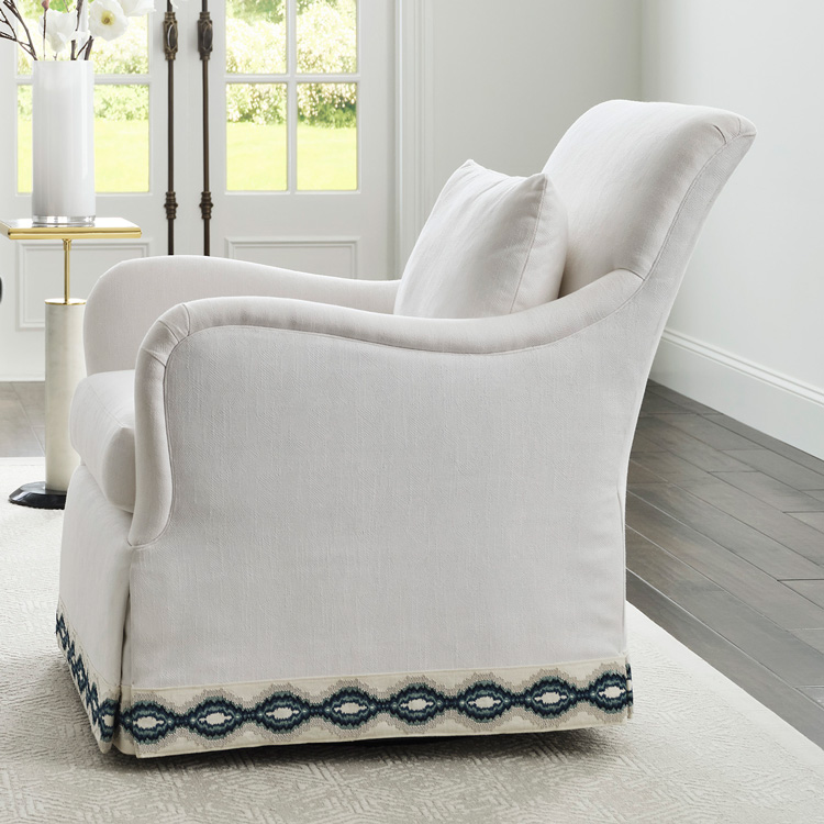 Picture of a Jessica Charles accent chair