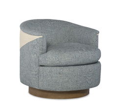 OLIVIA MEMORY SWIVEL W/ DECORATIVE BACK