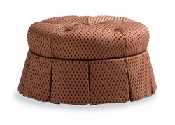 ROUND OTTOMAN