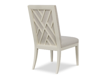 FRETWORK LATTICE SIDE CHAIR