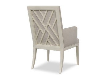 FRETWORK LATTICE ARM CHAIR