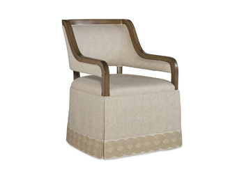 MERRITT SKIRTED DINING CHAIR