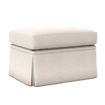 ENSEMBLE SKIRTED OTTOMAN