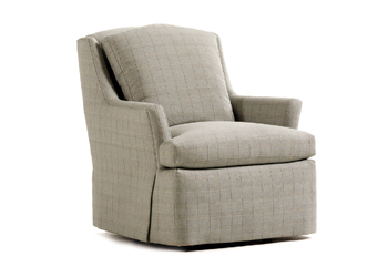 CAGNEY SKIRTED STATIONARY CHAIR