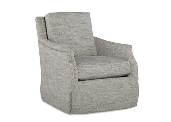 BIZZY SKIRTED SWIVEL CHAIR