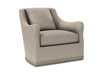 ARCADIA SCULPTED ARM SWIVEL GLIDER