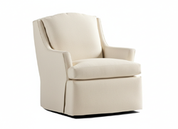 CAGNEY SKIRTED SWIVEL GLIDER
