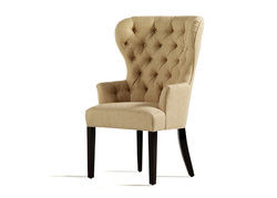 GARBO TUFTED DINING ARM CHAIR